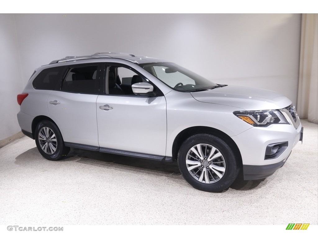 Brilliant Silver Metallic 2020 Nissan Pathfinder SL 4x4 Exterior Photo #145828344