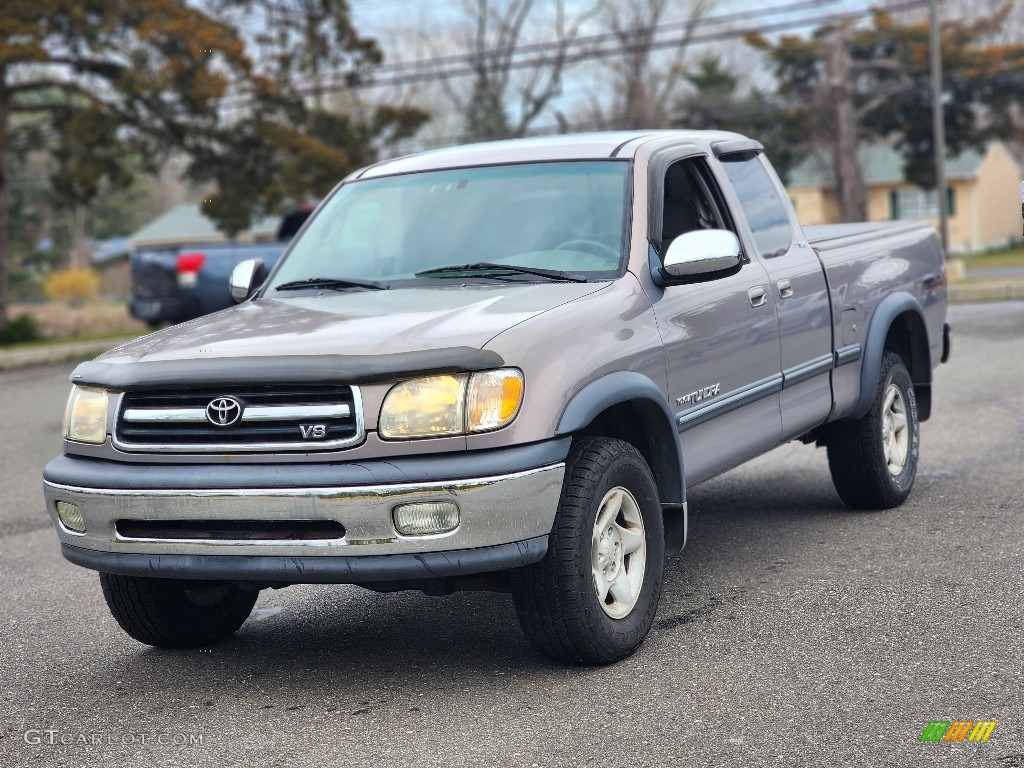 2002 Tundra SR5 Access Cab 4x4 - Desert Sand / Gray photo #1