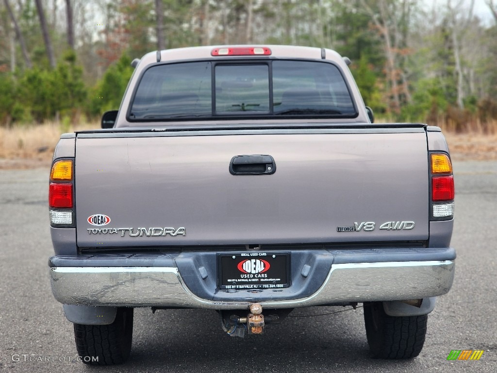2002 Tundra SR5 Access Cab 4x4 - Desert Sand / Gray photo #4