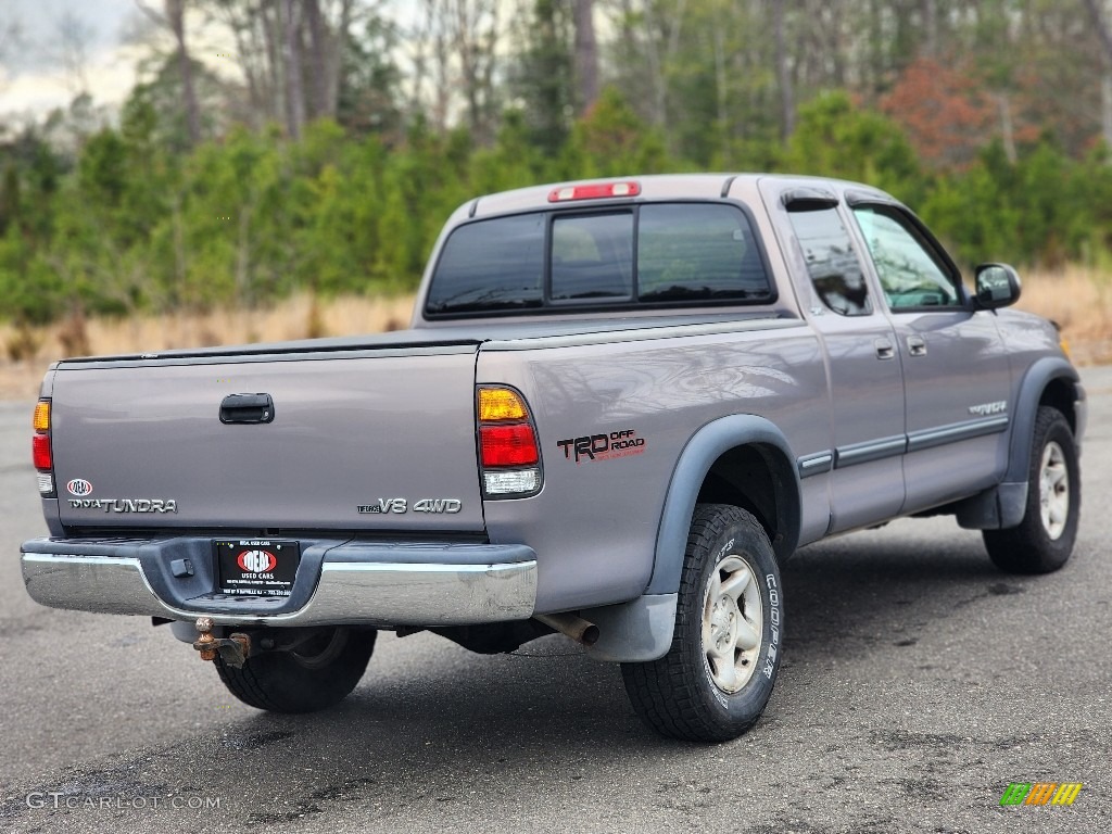 2002 Tundra SR5 Access Cab 4x4 - Desert Sand / Gray photo #8