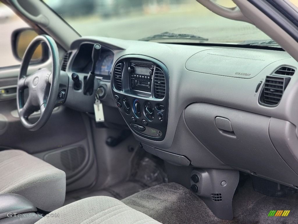 2002 Tundra SR5 Access Cab 4x4 - Desert Sand / Gray photo #11