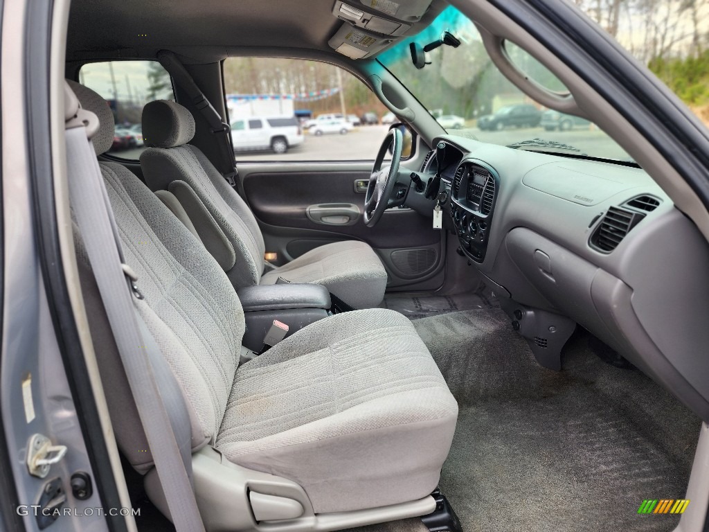 2002 Tundra SR5 Access Cab 4x4 - Desert Sand / Gray photo #12