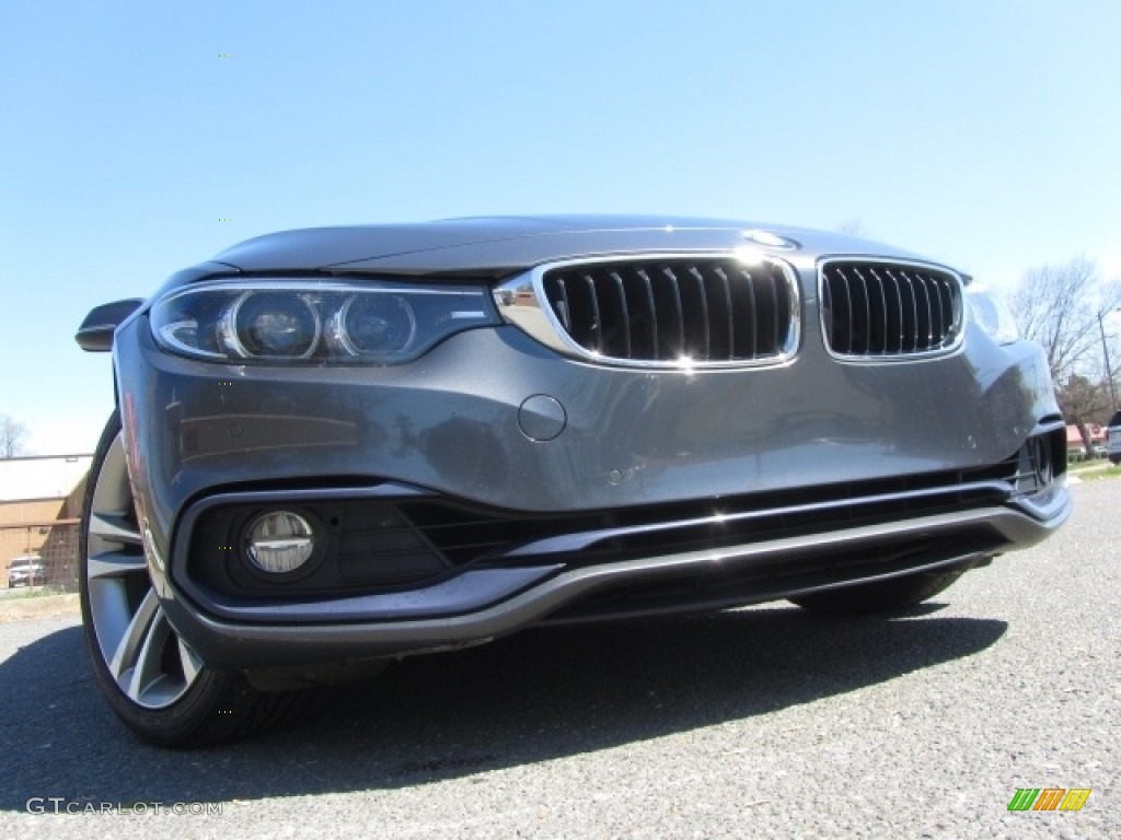 2019 4 Series 430i Gran Coupe - Mineral Grey Metallic / Ivory White photo #2
