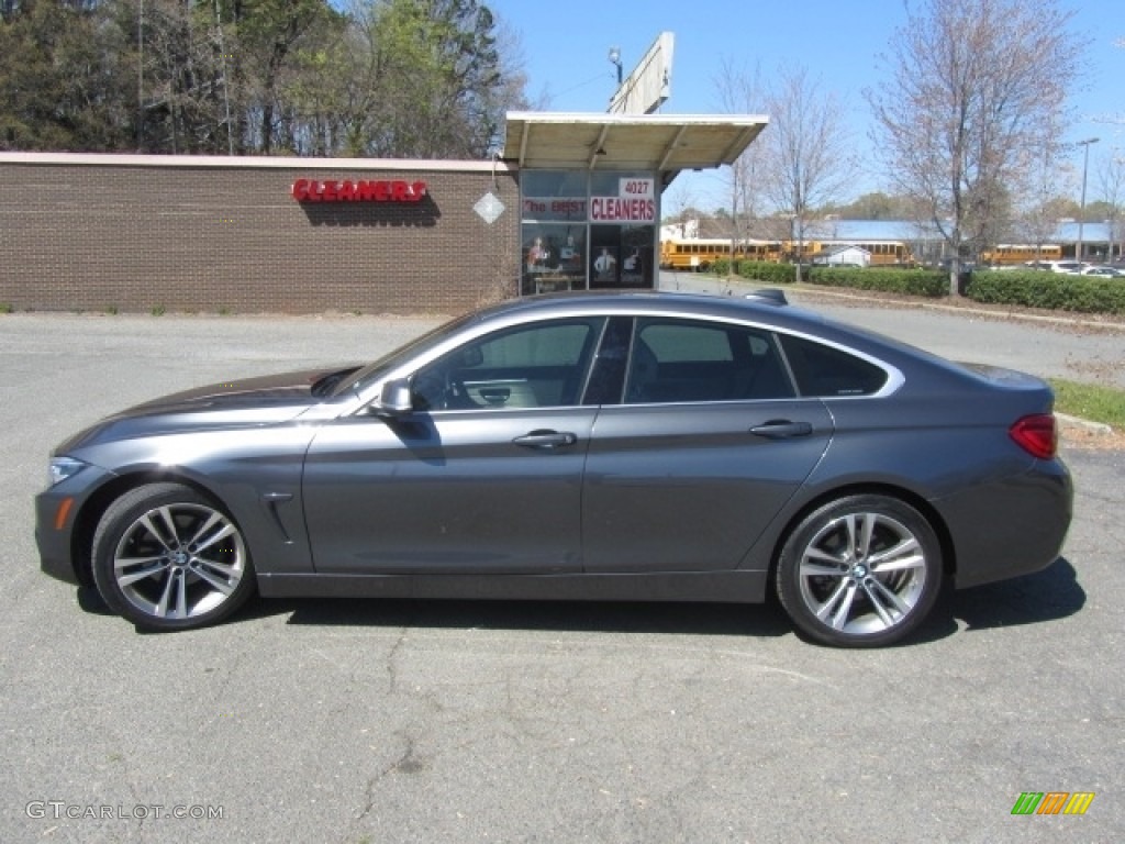2019 4 Series 430i Gran Coupe - Mineral Grey Metallic / Ivory White photo #7