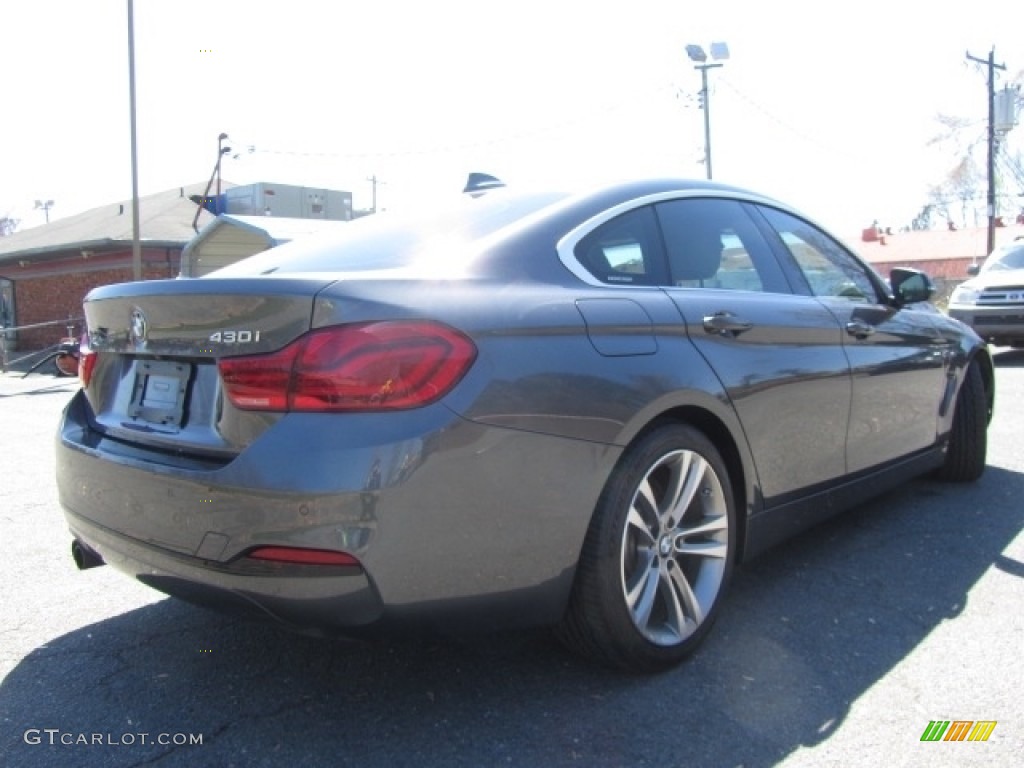2019 4 Series 430i Gran Coupe - Mineral Grey Metallic / Ivory White photo #10