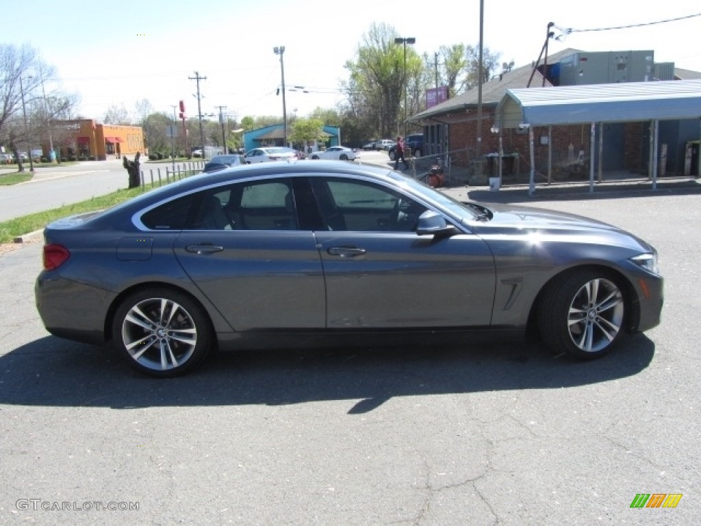 2019 4 Series 430i Gran Coupe - Mineral Grey Metallic / Ivory White photo #11
