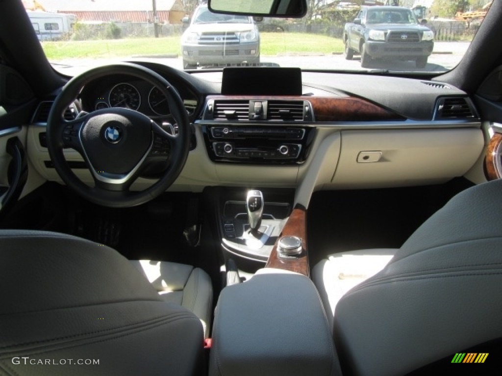2019 4 Series 430i Gran Coupe - Mineral Grey Metallic / Ivory White photo #13