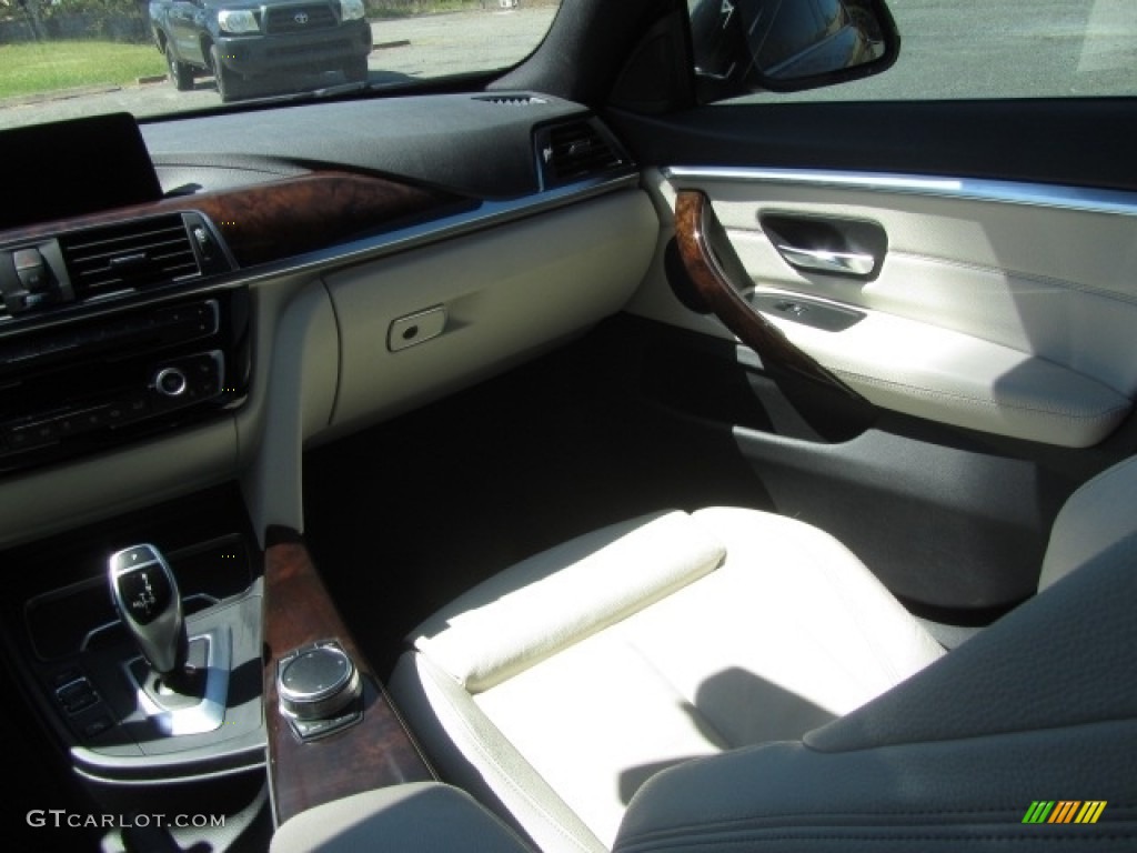 2019 4 Series 430i Gran Coupe - Mineral Grey Metallic / Ivory White photo #14