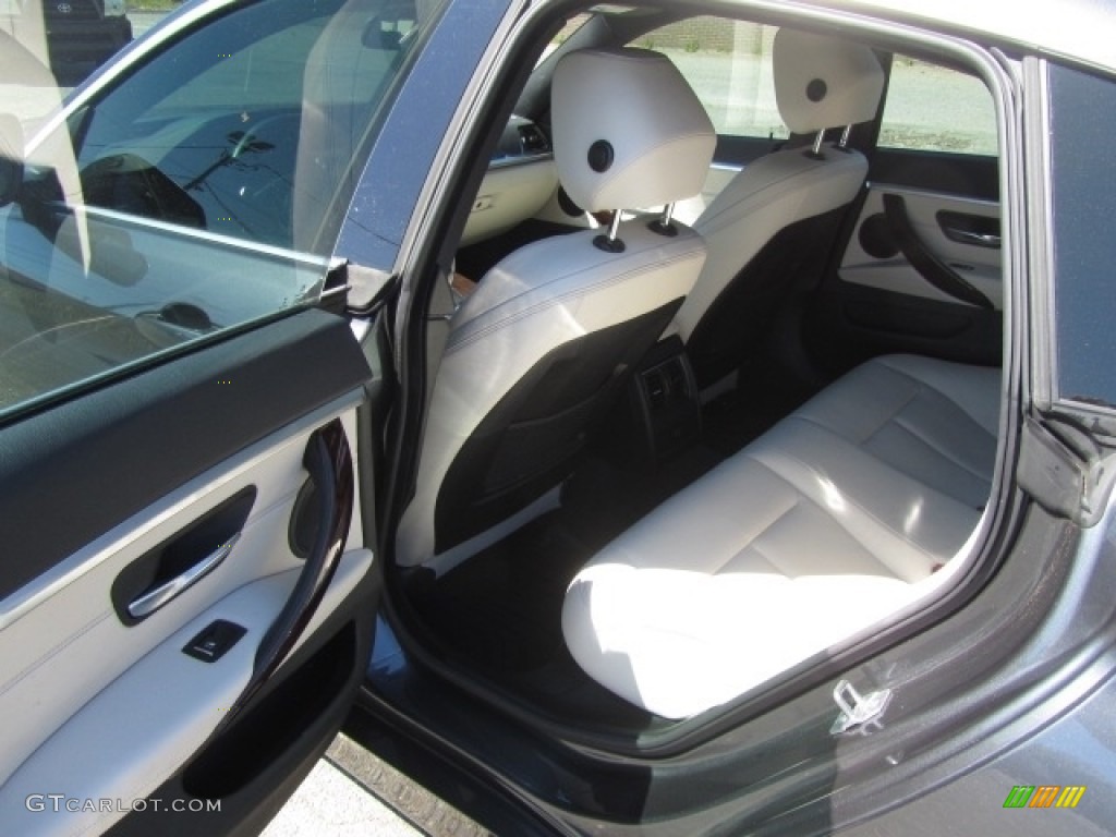 2019 4 Series 430i Gran Coupe - Mineral Grey Metallic / Ivory White photo #19