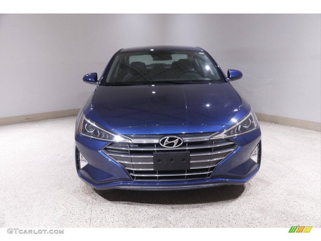 2020 Elantra SEL - Lakeside Blue / Gray photo #2