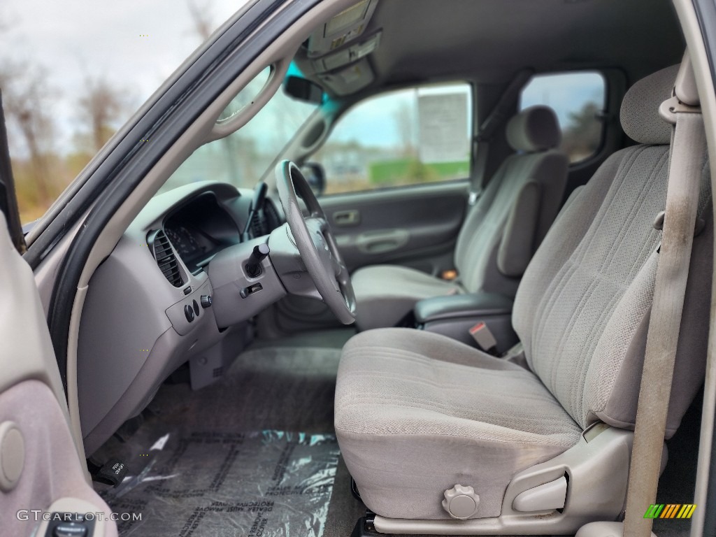 2002 Tundra SR5 Access Cab 4x4 - Desert Sand / Gray photo #27