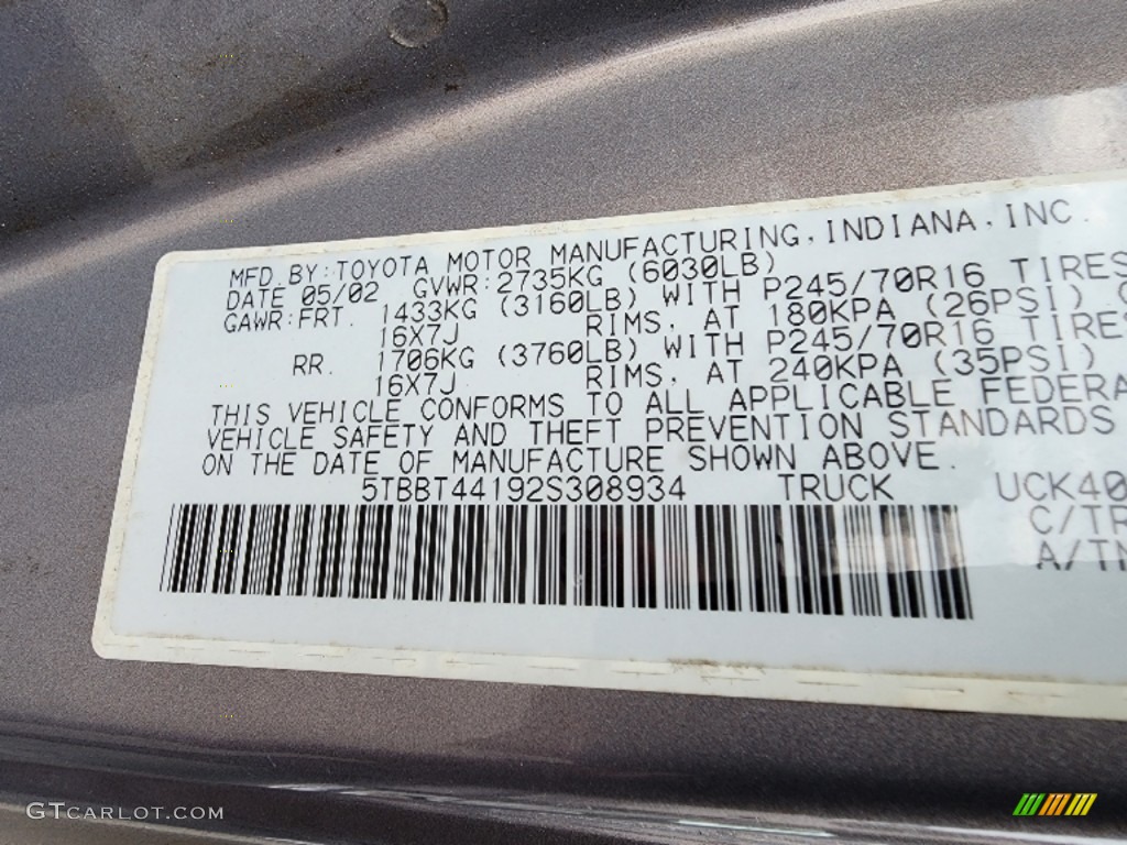 2002 Tundra SR5 Access Cab 4x4 - Desert Sand / Gray photo #29