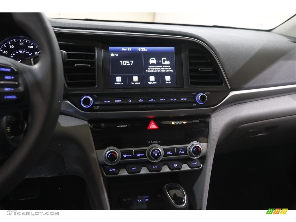 2020 Elantra SEL - Lakeside Blue / Gray photo #9