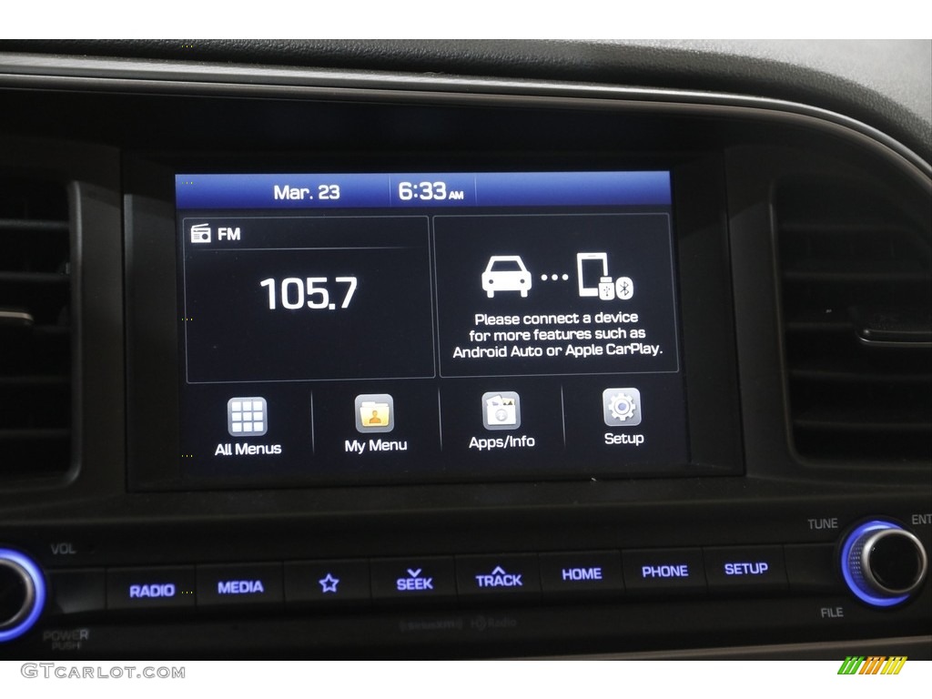 2020 Elantra SEL - Lakeside Blue / Gray photo #10