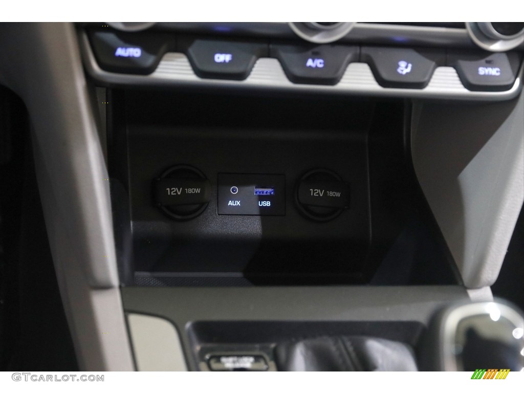 2020 Elantra SEL - Lakeside Blue / Gray photo #12