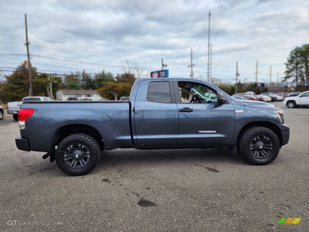 2008 Tundra SR5 Double Cab 4x4 - Slate Gray Metallic / Graphite Gray photo #7