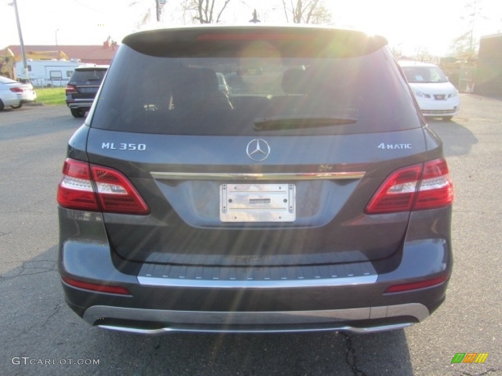 2015 ML 350 4Matic - Steel Grey Metallic / Grey/Dark Grey photo #9