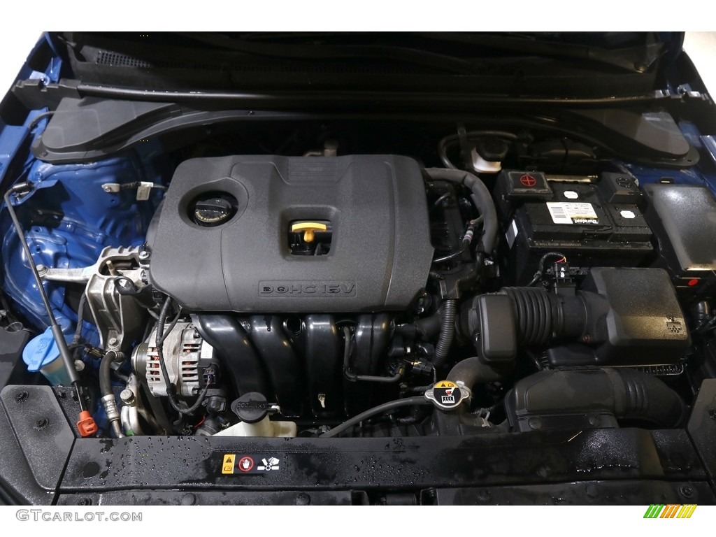 2020 Elantra SEL - Lakeside Blue / Gray photo #18
