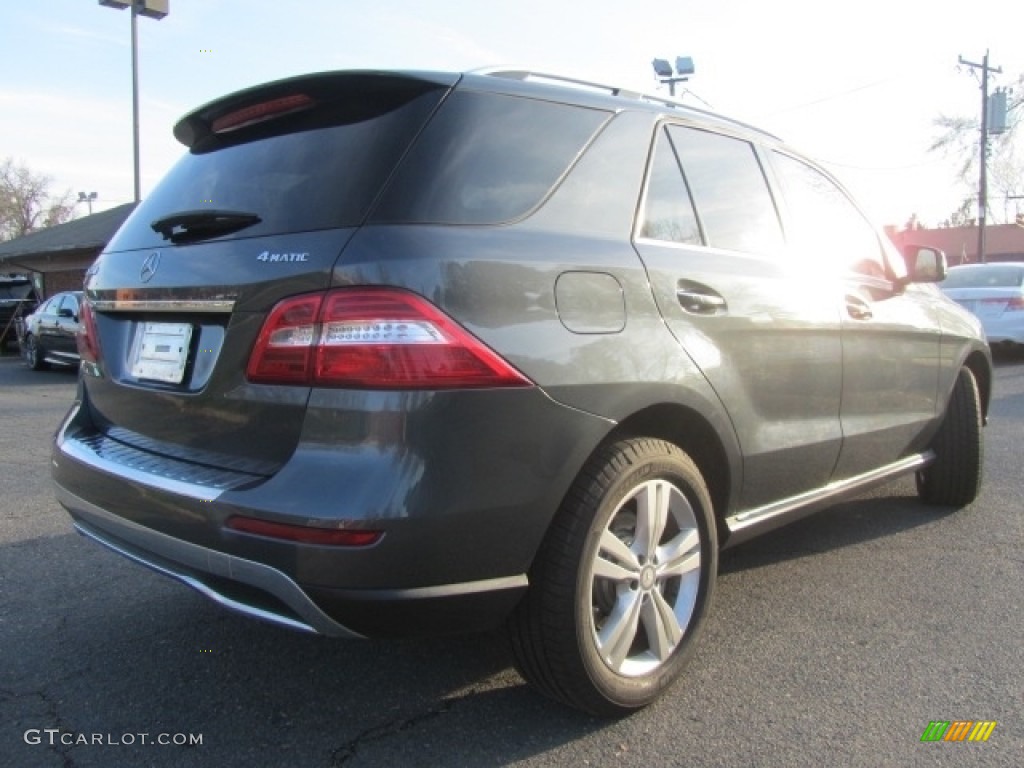 2015 ML 350 4Matic - Steel Grey Metallic / Grey/Dark Grey photo #10