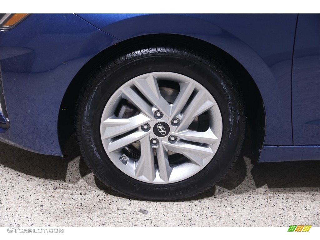 2020 Elantra SEL - Lakeside Blue / Gray photo #19