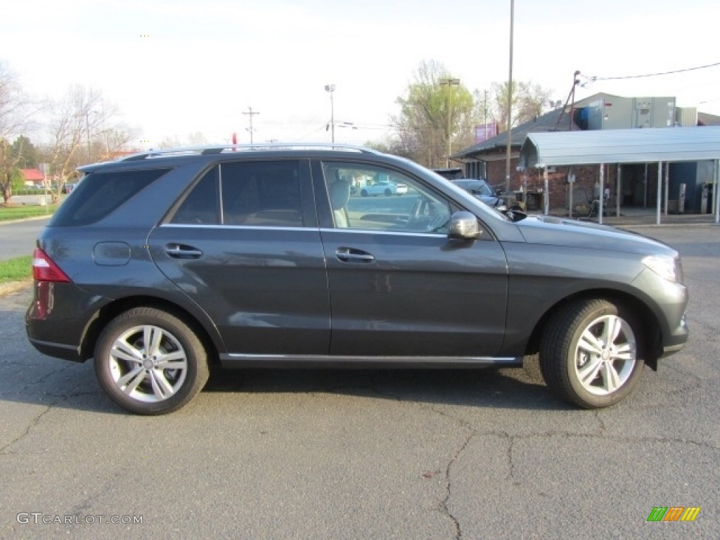 2015 ML 350 4Matic - Steel Grey Metallic / Grey/Dark Grey photo #11