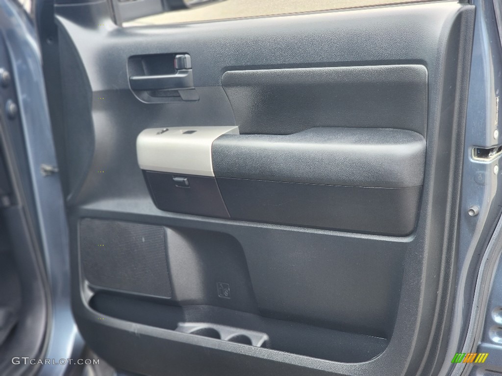 2008 Tundra SR5 Double Cab 4x4 - Slate Gray Metallic / Graphite Gray photo #10