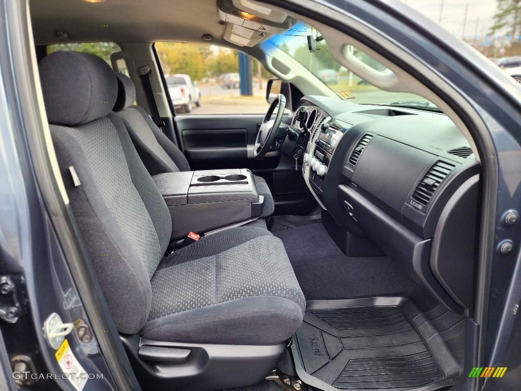 2008 Tundra SR5 Double Cab 4x4 - Slate Gray Metallic / Graphite Gray photo #12