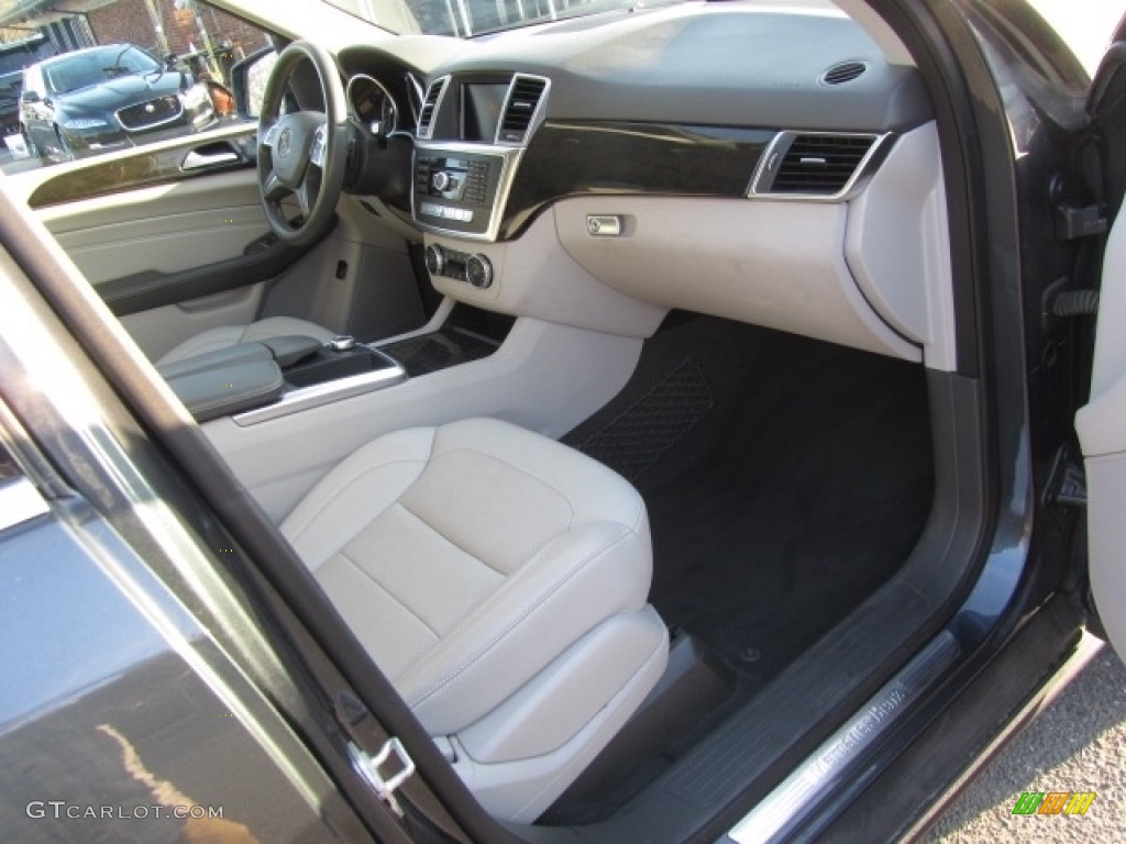 2015 ML 350 4Matic - Steel Grey Metallic / Grey/Dark Grey photo #21