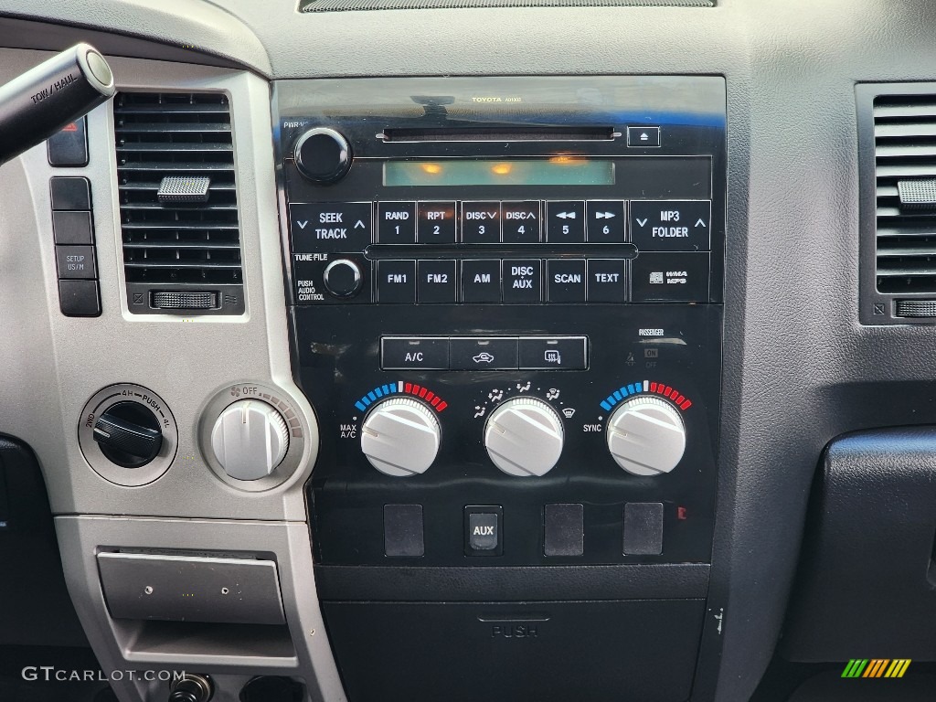 2008 Tundra SR5 Double Cab 4x4 - Slate Gray Metallic / Graphite Gray photo #17