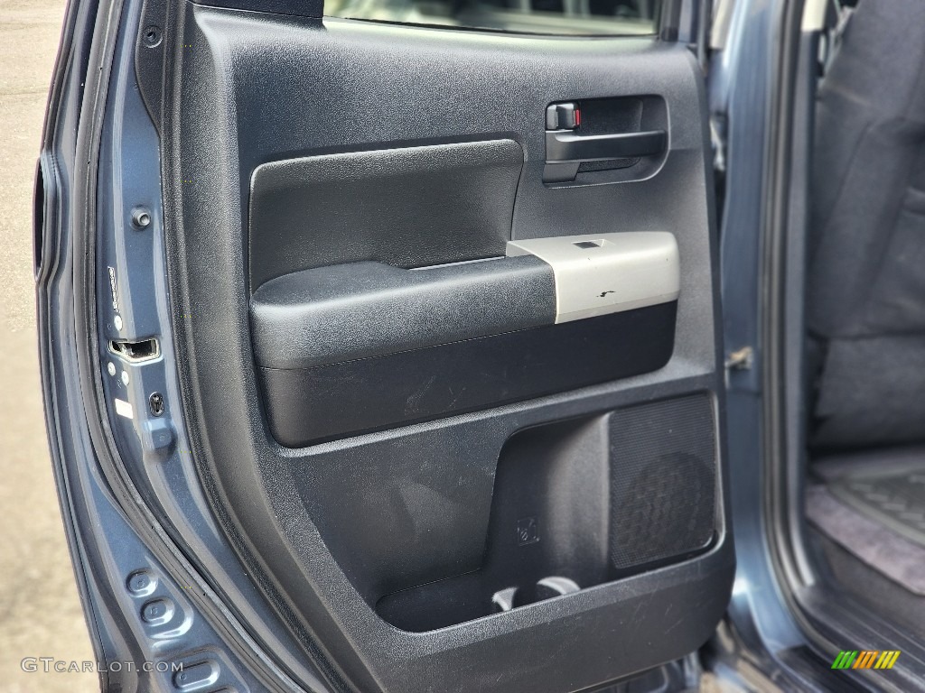 2008 Tundra SR5 Double Cab 4x4 - Slate Gray Metallic / Graphite Gray photo #21
