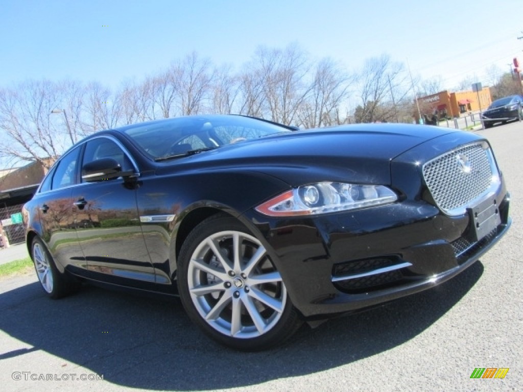 2012 XJ XJ - Ebony / Jet photo #1