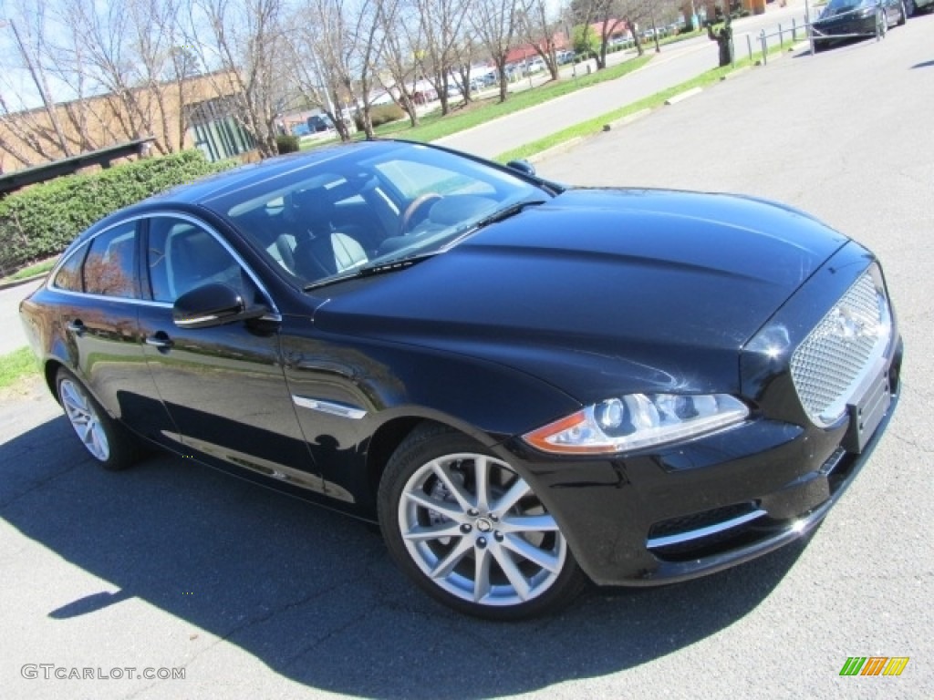 2012 XJ XJ - Ebony / Jet photo #3