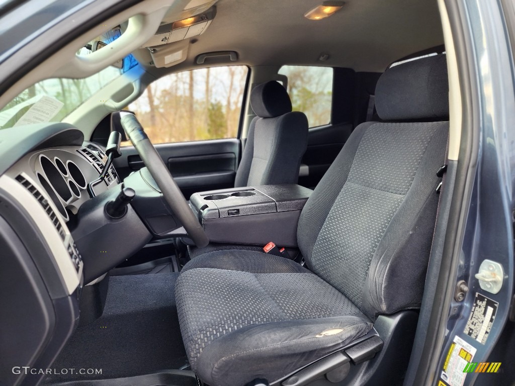 2008 Tundra SR5 Double Cab 4x4 - Slate Gray Metallic / Graphite Gray photo #25