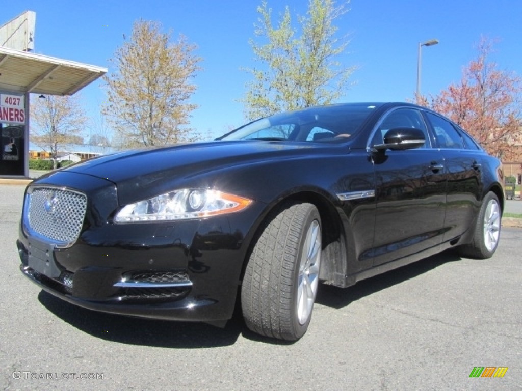 2012 XJ XJ - Ebony / Jet photo #6