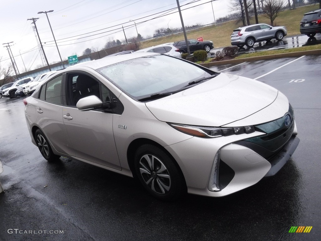 2018 Prius Prime Premium - Titanium Glow / Black photo #6
