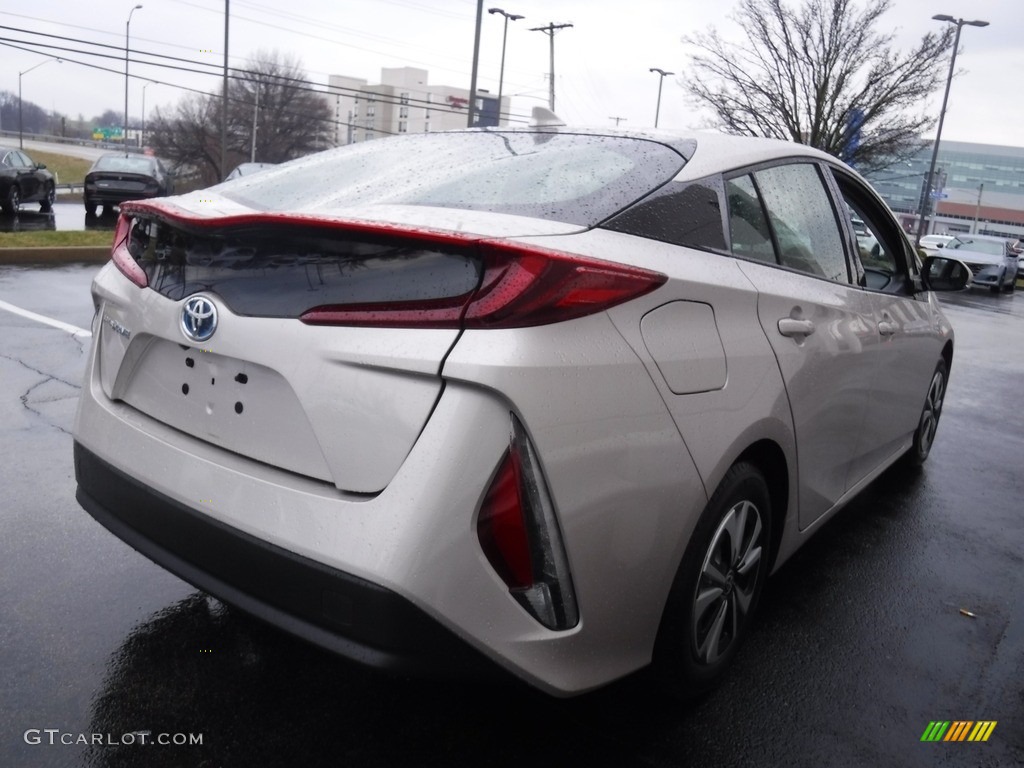 2018 Prius Prime Premium - Titanium Glow / Black photo #9