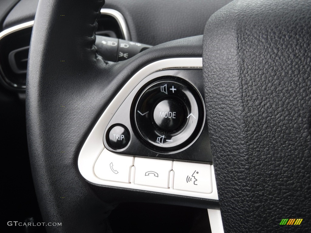2018 Prius Prime Premium - Titanium Glow / Black photo #21