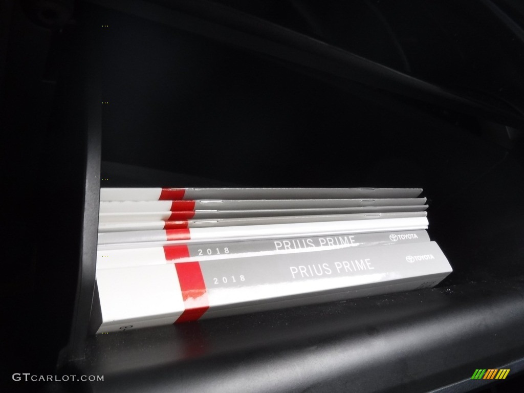 2018 Prius Prime Premium - Titanium Glow / Black photo #24
