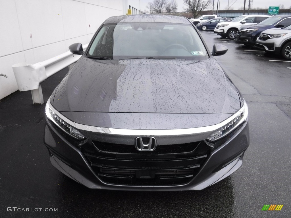2018 Accord LX Sedan - Modern Steel Metallic / Black photo #4