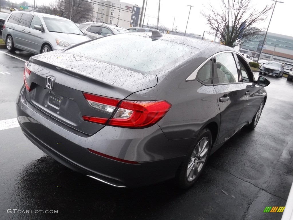 2018 Accord LX Sedan - Modern Steel Metallic / Black photo #6