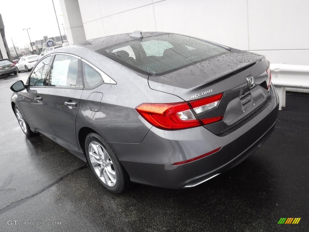 2018 Accord LX Sedan - Modern Steel Metallic / Black photo #8