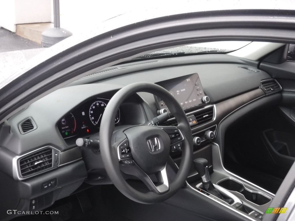 2018 Accord LX Sedan - Modern Steel Metallic / Black photo #9