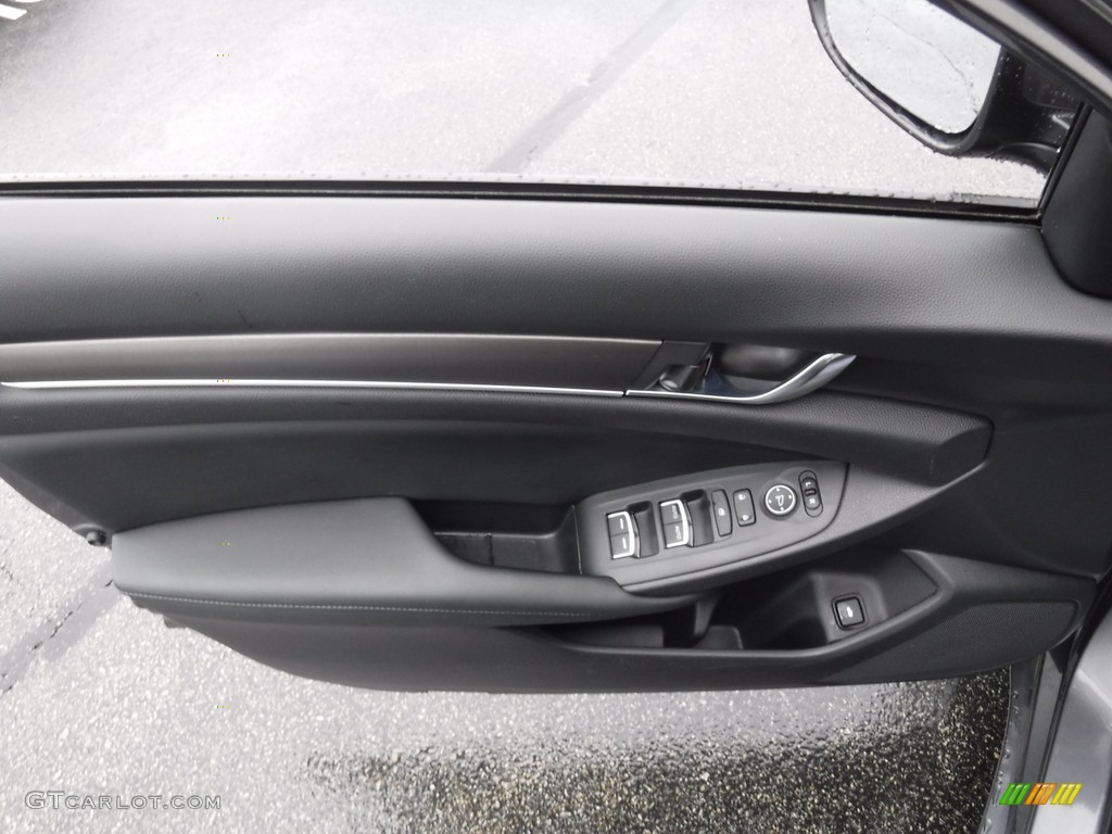 2018 Accord LX Sedan - Modern Steel Metallic / Black photo #10