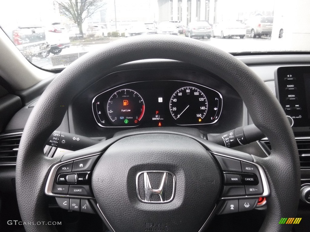 2018 Accord LX Sedan - Modern Steel Metallic / Black photo #18