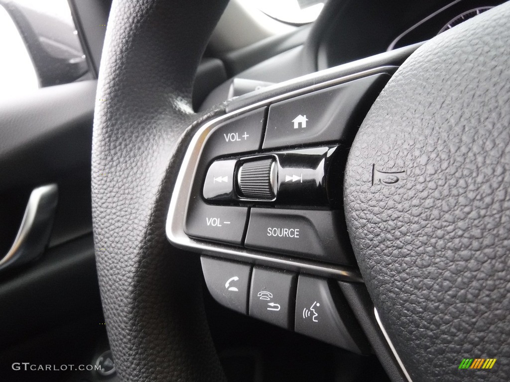 2018 Accord LX Sedan - Modern Steel Metallic / Black photo #19