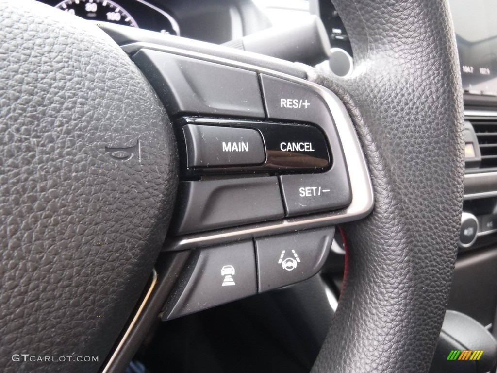 2018 Accord LX Sedan - Modern Steel Metallic / Black photo #20