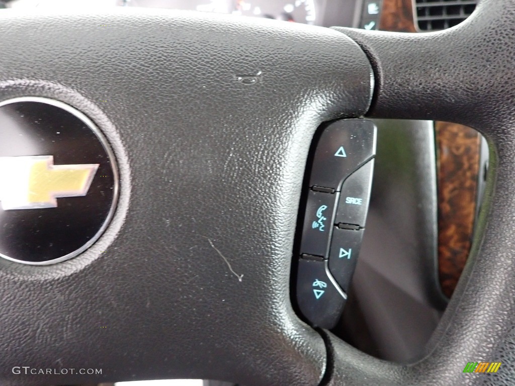 2016 Chevrolet Impala Limited LTZ Jet Black Steering Wheel Photo #145832145