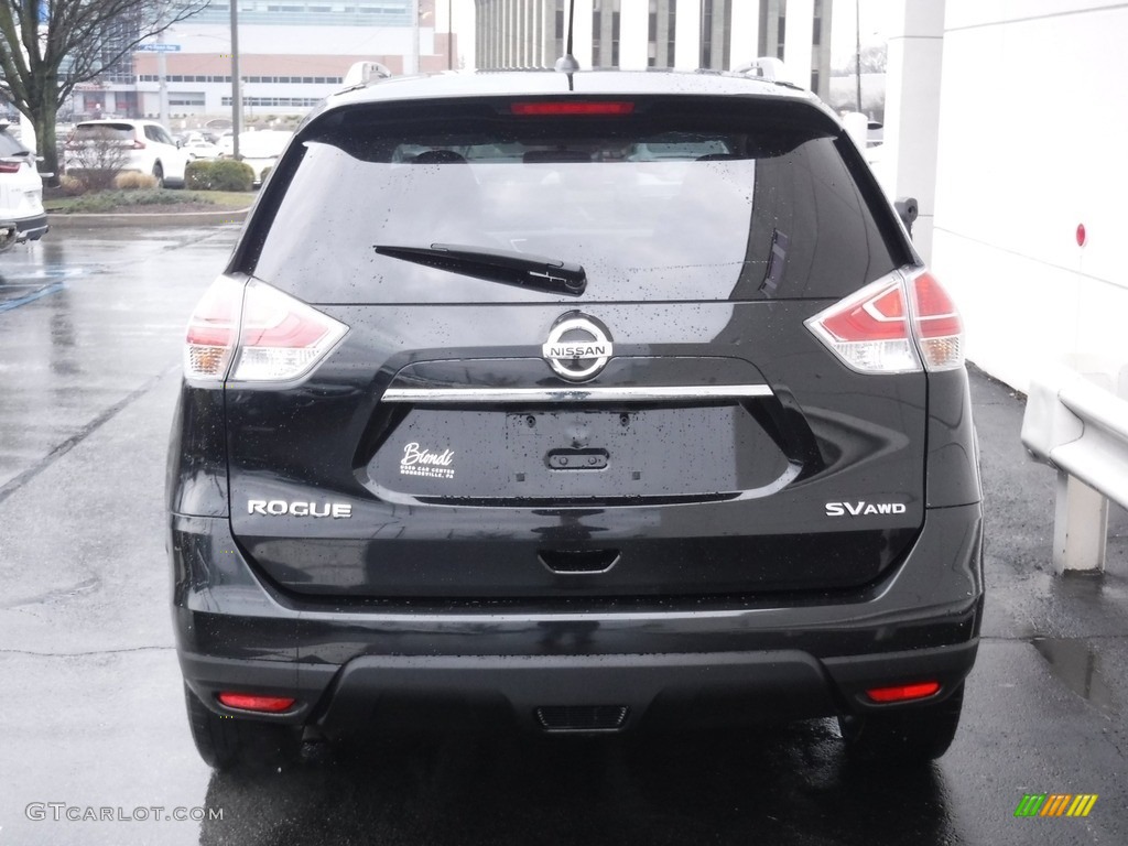 2016 Rogue SV AWD - Magnetic Black / Charcoal photo #5