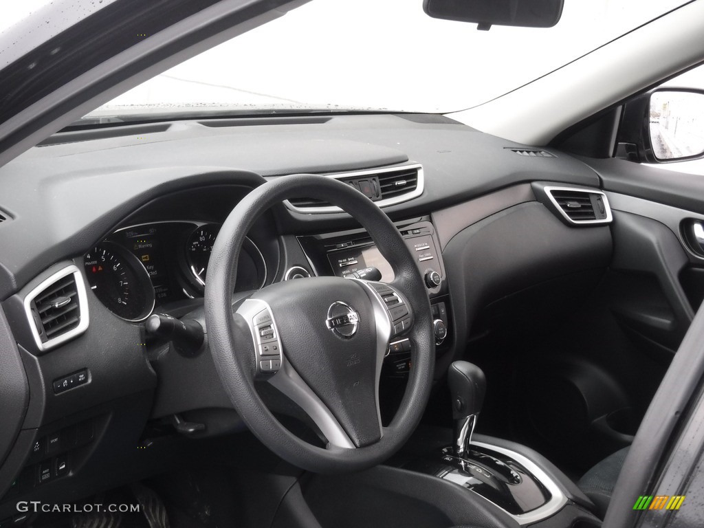 2016 Rogue SV AWD - Magnetic Black / Charcoal photo #8