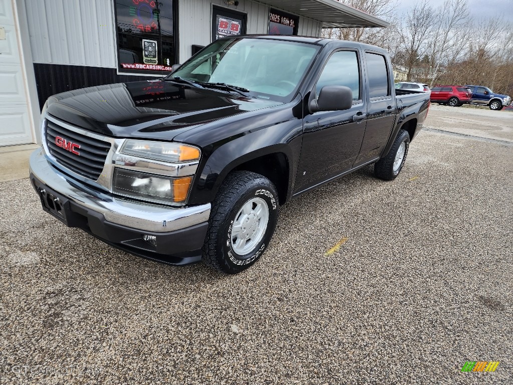 2006 Canyon SLE Crew Cab - Onyx Black / Dark Pewter photo #2